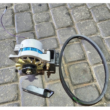 Генератор в зборі для мототракторів будь якої модифікації БУЛАТ, ЗУБР, ФОРТЕ, ЛІДЕР, СКАУТ, ФАЙТЕР. Потужніший ніж стандартний. 